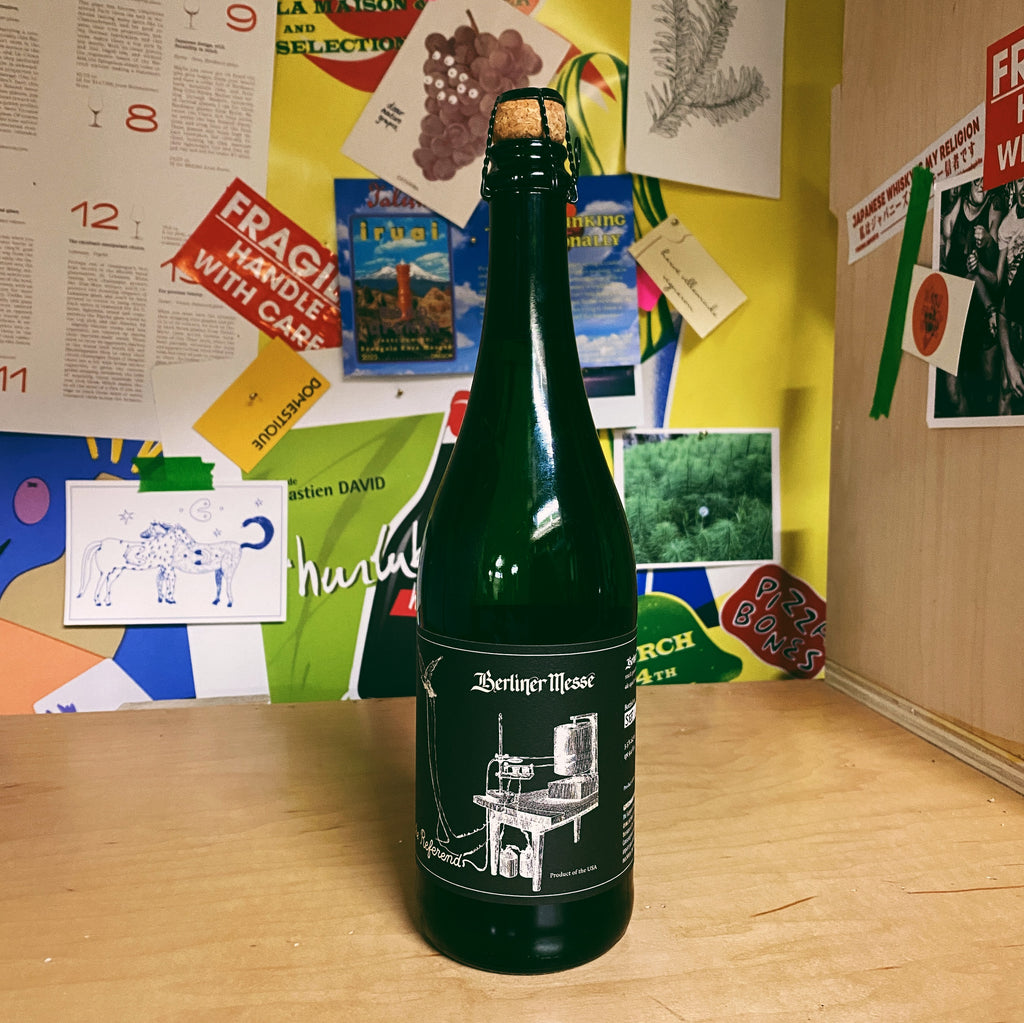 Spontaneous Pale Wheat Ale 'Berliner Messe' 750mL